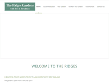 Tablet Screenshot of bedbreakfast-gardenvisits.com